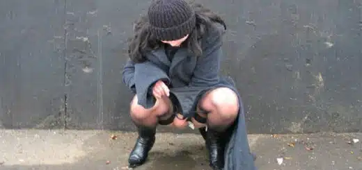 Sei die lebende Toilette